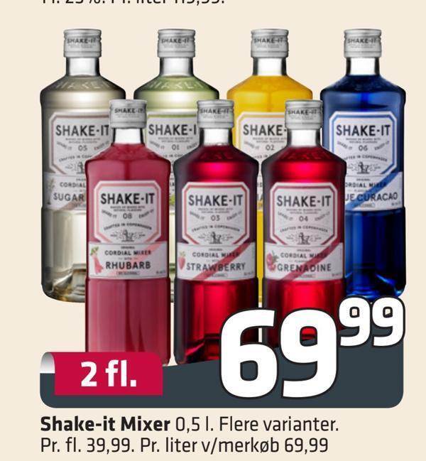 Shakeit mixer tilbud hos Fleggaard