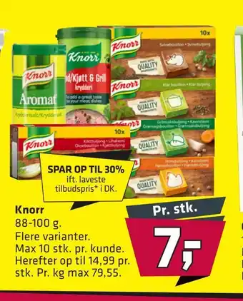 Fleggaard Knorr tilbud