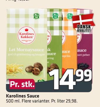 Fleggaard Karolines sauce tilbud