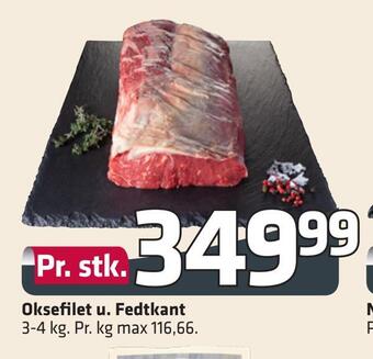 Fleggaard Oksefilet u. fedtkant tilbud