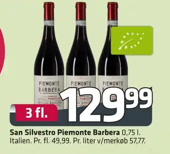 San silvestro piemonte barbera