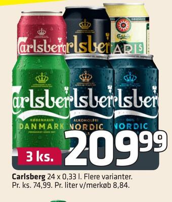 Fleggaard Carlsberg tilbud