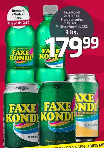 Fleggaard Faxe kondi tilbud