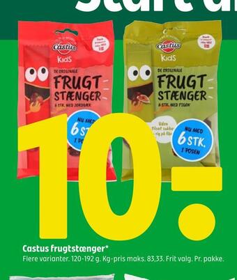 Castus frugtstænger