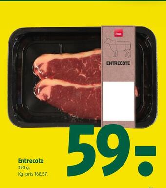 Coop 365 Entrecote tilbud