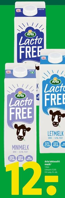 Coop 365 Arla laktosefri mælk tilbud