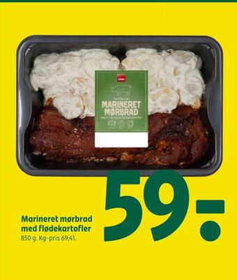Coop 365 Marineret mørbrad med flødekartofler tilbud