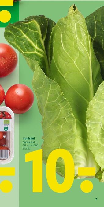 Coop 365 Spidskål tilbud