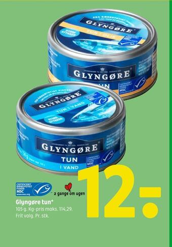 Coop 365 Glyngøre tun tilbud