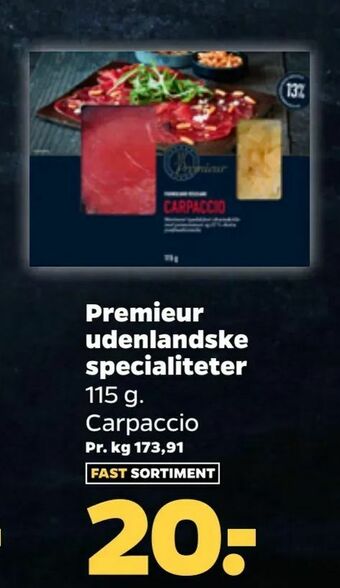 Netto Premieur udenlandske specialiteter tilbud