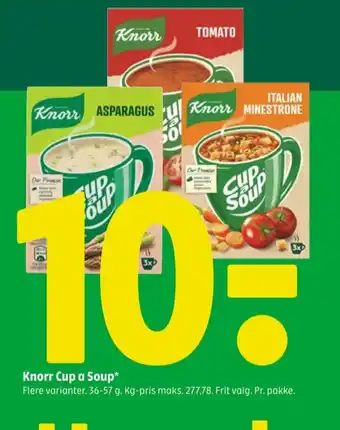 Coop 365 Cup a soup instant retter tilbud