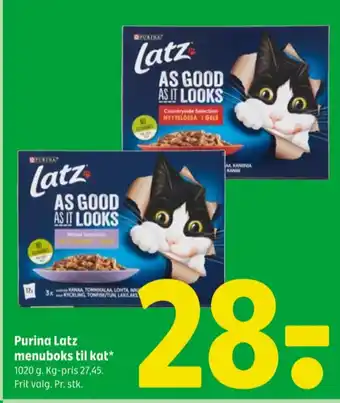 Latz kattefoder