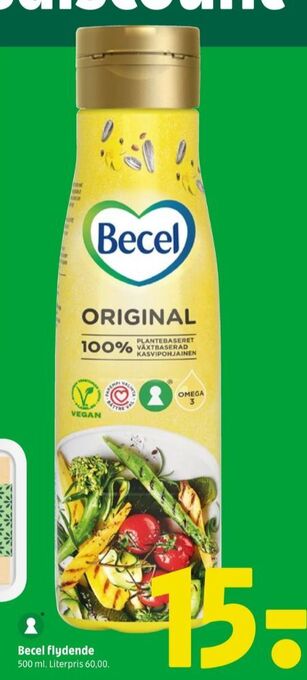 Coop 365 Becel margarine - flydende original tilbud