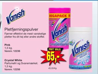 Vanish pletfjerner