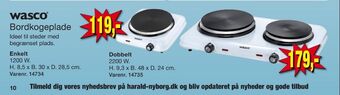 Harald Nyborg Wasco kogeplade tilbud