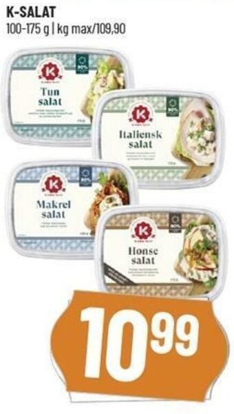 Løvbjerg K-Salat 100-175g tilbud