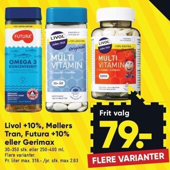 Bilka Kosttilskud tilbud