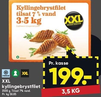 Bilka Xxl kyllingebrystfilet tilbud