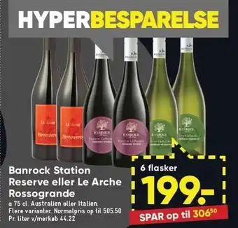 Bilka Banrock station reserve el. le arche rossogrande tilbud