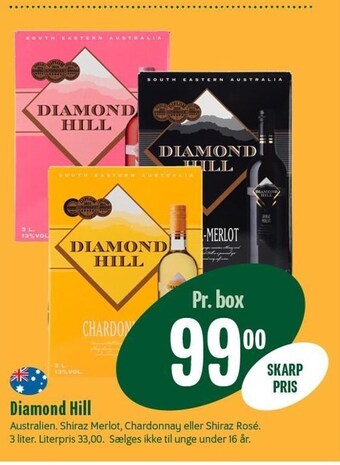 Min Købmand Diamond hill tilbud