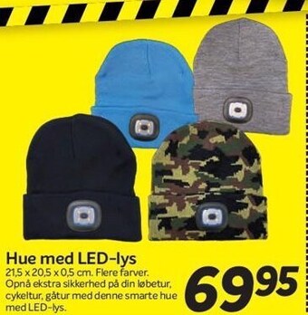 Hue med led-lys
