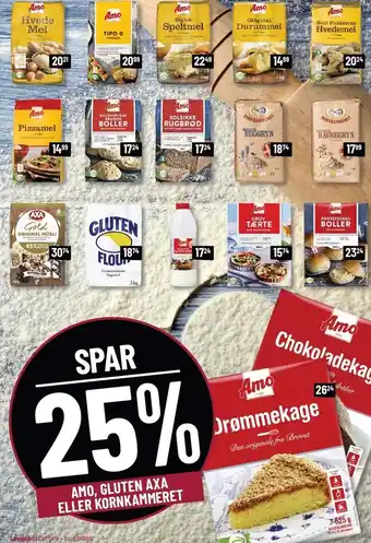 Løvbjerg Spar 25% amo, gluten, axa eller kornkammeret tilbud