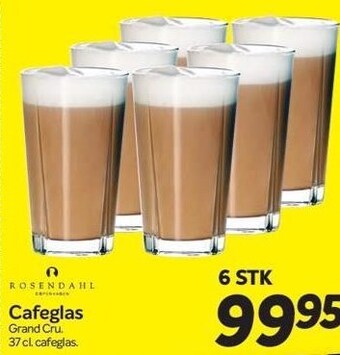 Din Isenkræmmer Cafeglas grand cru 6 stk tilbud