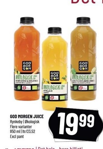 Løvbjerg God morgen juice tilbud