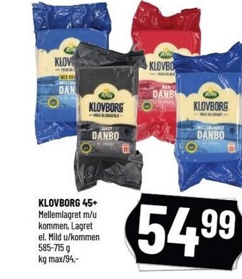 Løvbjerg Klovborg 45+ tilbud