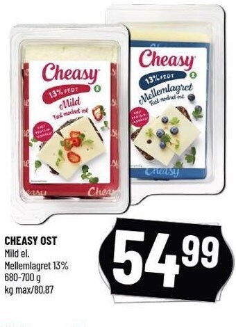 Løvbjerg Cheasy ost tilbud