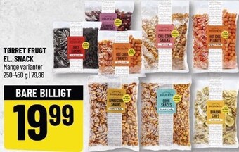 Løvbjerg Tørret frugt el. snack tilbud