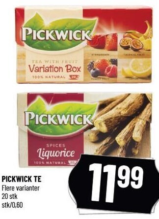 Løvbjerg Pickwick te tilbud