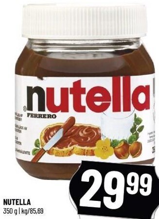 Løvbjerg Nutella tilbud