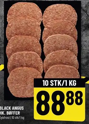 Løvbjerg Black angus hk bøffer tilbud
