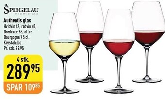Imerco Authentis glas tilbud