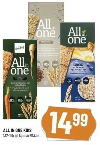 Løvbjerg All In One Kiks 132-165g tilbud