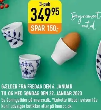 Imerco Æggebægre tilbud