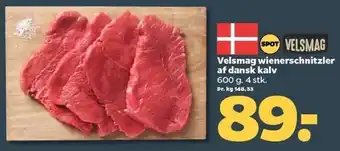 Netto Wienerschnitzler af dansk kalv tilbud