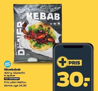 Netto Oksekebab tilbud