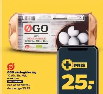 Netto Øko æg tilbud