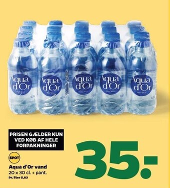 Netto Aqua d'or vand tilbud