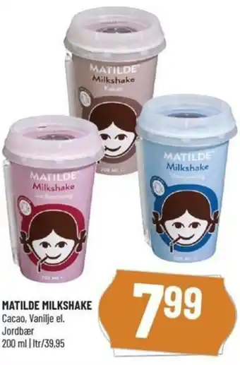 Løvbjerg Matilde Milkshake 200 ml tilbud