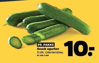 Netto Snack agurker tilbud