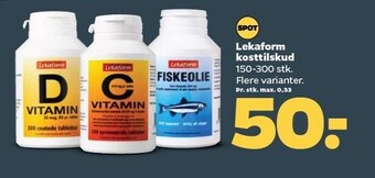 Netto Kosttilskud tilbud