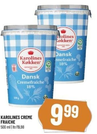 Løvbjerg Karolines Creme Fraiche 500ml tilbud