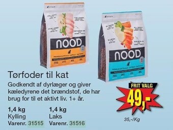 Harald Nyborg Tørfoder til kat tilbud