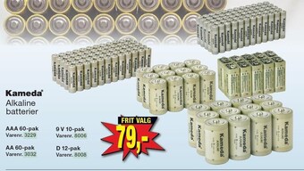 Harald Nyborg Alkaline batterier tilbud