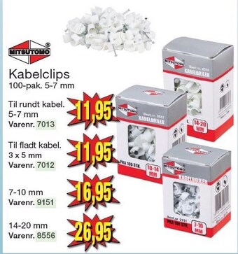 Kabelclips