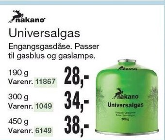 Harald Nyborg Universalgas tilbud