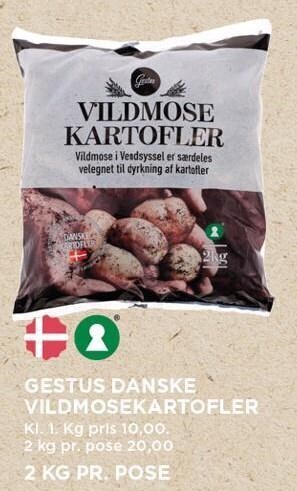 MENY Gestus danske vildmosekartofler tilbud